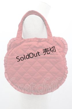 画像2: PINK HOUSE / Teddyシルエットフリルバッグ  赤 I-25-03-15-091-LO-BG-HD-ZI