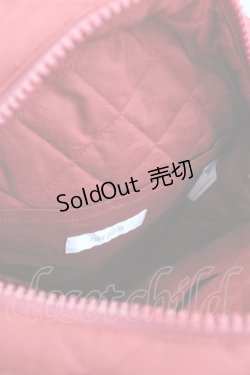 画像3: PINK HOUSE / Teddyシルエットフリルバッグ  赤 I-25-03-15-091-LO-BG-HD-ZI