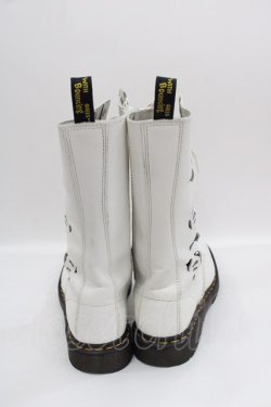 画像3: Dr.Martens （Getta Grip） / ROSIEブーツ UK6 白Ｘ黒 I-25-03-15-093-PU-SH-HD-ZI