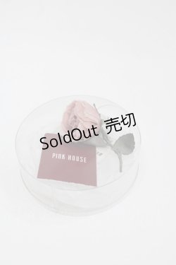 画像1: PINK HOUSE / ローズモチーフミニコサージュ  ピンクＸ緑 I-25-03-15-099-LO-ZA-HD-ZI