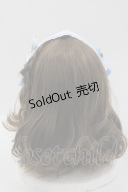画像3: MAM / プチフールハートクッキーのホイップヘッドドレス  サックスＸ白 I-25-03-15-117-LO-AC-HD-ZI