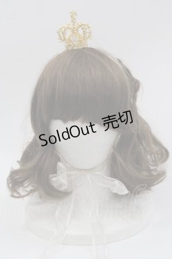 画像1: BABY,THE STARS SHINE BRIGHT / 蝶々王冠ヘッドドレス  ゴールド I-25-03-15-120-BA-AC-HD-ZI