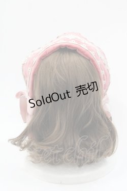 画像3: LOLITAその他(お買取対象外) / 別珍ハーフボンネット  ピンク I-25-03-15-122-LO-AC-HD-ZI
