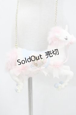 画像2: Angelic Pretty / Disney Unicorn Bag  白ＸピンクＸサックス I-25-03-15-129-AP-SH-HD-ZI