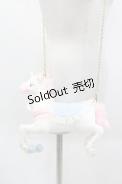 画像3: Angelic Pretty / Disney Unicorn Bag  白ＸピンクＸサックス I-25-03-15-129-AP-SH-HD-ZI