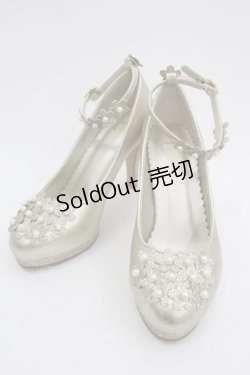 画像1: BABY,THE STARS SHINE BRIGHT / Flower Secretパンプス M ゴールド I-25-03-18-043-BA-SH-HD-OS