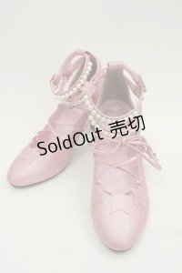 Angelic Pretty / Princess Starシューズ M ピンク I-25-03-18-007-AP-SH-HD-ZI