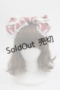 BABY,THE STARS SHINE BRIGHT / 天国の鍵〜祝福と出会う聖なる礼拝堂〜柄カチューシャ  ボルドー I-25-03-18-087-BA-AC-HD-ZI