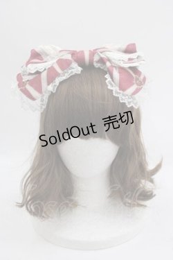 画像1: BABY,THE STARS SHINE BRIGHT / 天国の鍵〜祝福と出会う聖なる礼拝堂〜柄カチューシャ  ボルドー I-25-03-18-087-BA-AC-HD-ZI