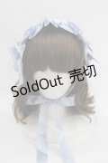 ALICE and the PIRATES / ギャザーシフォンヘッドドレス  サックスＸ白 I-25-03-18-106-PA-AC-HD-ZI