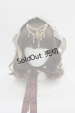 画像1: ALICE and the PIRATES / シェヘラザードヘッドドレス  エンジ I-25-03-18-110-PA-AC-HD-ZI
