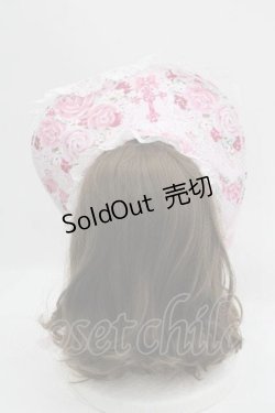 画像2: BABY,THE STARS SHINE BRIGHT / Juno’s Bouquet 乙女の誓い 柄ボンネット  ピンク I-25-03-18-112-BA-AC-HD-ZI