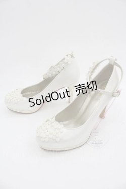 画像3: BABY,THE STARS SHINE BRIGHT / Flower Secretパンプス M オフ白 I-25-03-18-022-BA-SH-HD-OS