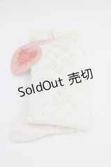 BABY,THE STARS SHINE BRIGHT / レーシィレースアップソックス  生成り I-25-03-21-006-BA-ZA-HD-ZI