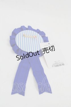 画像2: Shirley Temple / ストライプロゴ刺繍ロゼッタ  青 I-25-03-21-067-ET-ZA-HD-ZT0330K