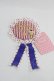画像1: Shirley Temple / ストライプロゴ刺繍ロゼッタ  白Ｘ赤 I-25-03-21-068-ET-ZA-HD-ZT0330K (1)