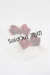 BABY,THE STARS SHINE BRIGHT / G 赤いひとかけらのMarchenお袖とめ  アイボリーＸ赤 I-25-03-21-099-BA-ZA-HD-ZI