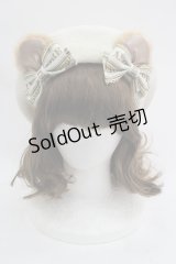 Angelic Pretty / Dream Ribbon Bearベレー  アイボリー I-25-03-21-107-AP-AC-HD-ZI