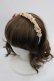 画像1: Shirley Temple / ストロベリーレースカチューシャ  サックスＸアイボリーＸ赤 I-25-03-21-120-ET-AC-HD-ZT437 (1)