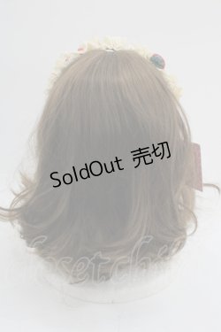 画像3: Shirley Temple / ストロベリーレースカチューシャ  サックスＸアイボリーＸ赤 I-25-03-21-120-ET-AC-HD-ZT437