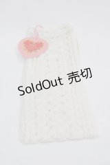 BABY,THE STARS SHINE BRIGHT / BABYロゴレース柄シースルーオーバーニーソックス  アイボリー I-25-03-21-029-BA-ZA-HD-OS