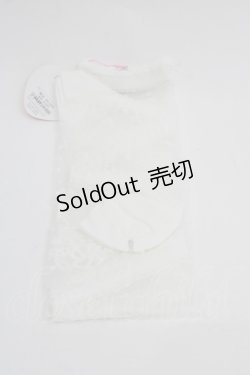 画像2: BABY,THE STARS SHINE BRIGHT / レースアップドット柄シースルーオーバーニーソックス  白 I-25-03-21-034-BA-ZA-HD-ZI