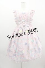 Angelic Pretty / Happy Garlandジャンパースカート  ピンク I-25-03-23-050-AP-OP-HD-ZI