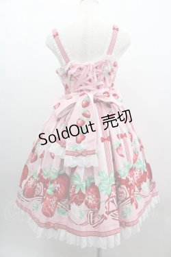 画像2: Angelic Pretty / 摘みたていちごジャンパースカートSet  ピンク I-25-03-23-051-AP-OP-HD-ZI