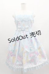 Angelic Pretty / TOY FANTASYジャンパースカート  サックス I-25-03-23-052-AP-OP-HD-OS