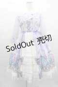Angelic Pretty / Sweet Lacyバスケットワンピース  ラベンダー I-25-03-23-054-AP-OP-HD-ZI