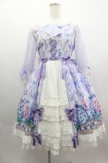 画像1: Angelic Pretty / Sweet Lacyバスケットワンピース  ラベンダー I-25-03-23-054-AP-OP-HD-ZI (1)