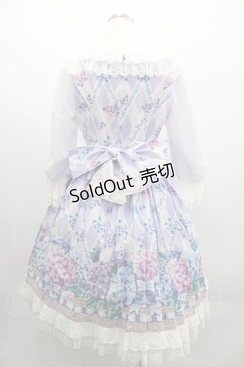 画像2: Angelic Pretty / Sweet Lacyバスケットワンピース  ラベンダー I-25-03-23-054-AP-OP-HD-ZI (2)