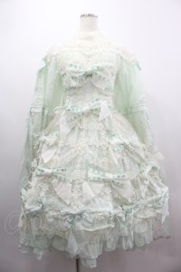 BABY,THE STARS SHINE BRIGHT / Parlement of foules Menuet 鳥たちが集い白薔薇が香る恋の歌 ワンピースドレス  ミント I-25-03-23-059-BA-OP-HD-OS