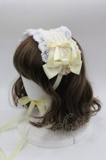 画像4: BABY,THE STARS SHINE BRIGHT / ベビードールジャンパースカート&プリンセスドロップヘッドドレス  ひよこ I-25-03-23-063-BA-OP-HD-OS (4)