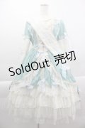 BABY,THE STARS SHINE BRIGHT / La robe vert clairワンピース&エシャルプセット  グリーン I-25-03-23-065-BA-OP-HD-ZI
