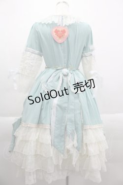 画像4: BABY,THE STARS SHINE BRIGHT / La robe vert clairワンピース&エシャルプセット  グリーン I-25-03-23-065-BA-OP-HD-ZI