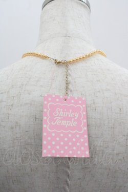 画像2: Shirley Temple / チョコリボンネックレス  赤Ｘチョコ I-25-03-23-099-ET-AC-HD-ZT437