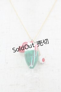 チェルシィ / ドリンクネックレス  クリームソーダ I-25-03-23-107-LO-AC-HD-ZI