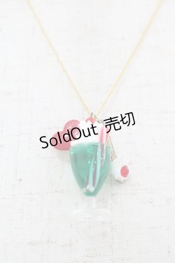 画像1: チェルシィ / ドリンクネックレス  クリームソーダ I-25-03-23-107-LO-AC-HD-ZI