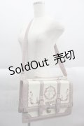 axes femme POETIQUE / シルエット柄宝箱BAG  ピンクＸアイボリー I-25-03-23-109-AX-BG-HD-ZI