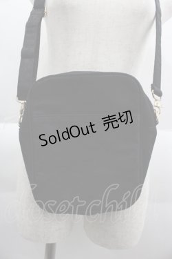 画像3: Maison de FLEUR / ロゴ刺繍レースショルダーバッグ  黒Ｘ白Ｘゴールド I-25-03-23-110-LO-BG-HD-ZI