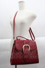 画像1: 【SALE】an another angelus / バックル使いレトロハンドバッグ  レッド I-25-03-23-111-CA-BG-HD-ZT286 (1)
