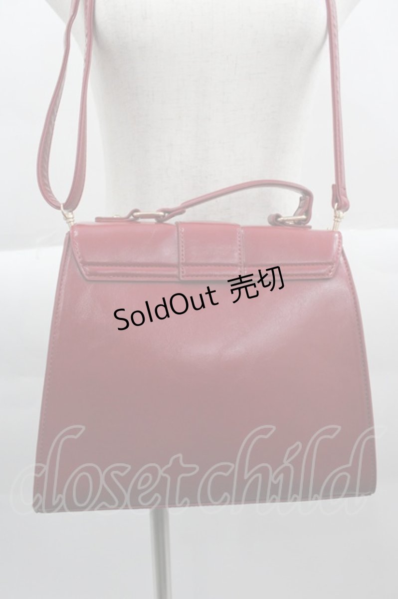 画像3: 【SALE】an another angelus / バックル使いレトロハンドバッグ  レッド I-25-03-23-111-CA-BG-HD-ZTK051 (3)