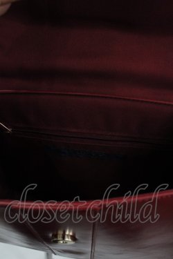 画像4: an another angelus / バックル使いレトロハンドバッグ  レッド I-25-03-23-111-CA-BG-HD-ZI