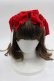 画像1: Shirley Temple / ベロアリボンヘアバンド 52-56CM 赤 I-25-03-23-122-ET-AC-HD-ZI (1)