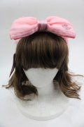 Shirley Temple / リボンオーガンジーヘアバンド  ピンク I-25-03-23-123-ET-AC-HD-ZT437