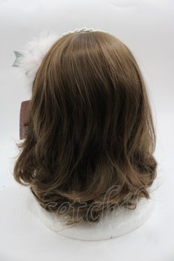 画像3: Shirley Temple / リボンファーパールカチューシャ  ピンクＸ白Ｘ黒 I-25-03-23-124-ET-AC-HD-ZT437