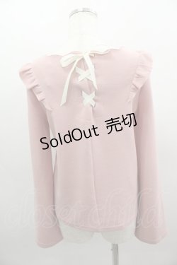 画像2: LOLITAその他(お買取対象外) / パール付き後ろ編み上げトップス M ピンク I-25-03-23-028-LO-TO-HD-ZI