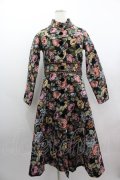 Juliette et Justine / COAT ラ スキュルテ デュ ラ ローズ  黒 I-25-03-23-048-CL-CO-HD-ZT-C063