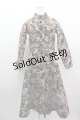 Juliette et Justine / COAT ラ スキュルテ デュ ラ ローズ  黒 I-25-03-23-048-CL-CO-HD-ZT-C063